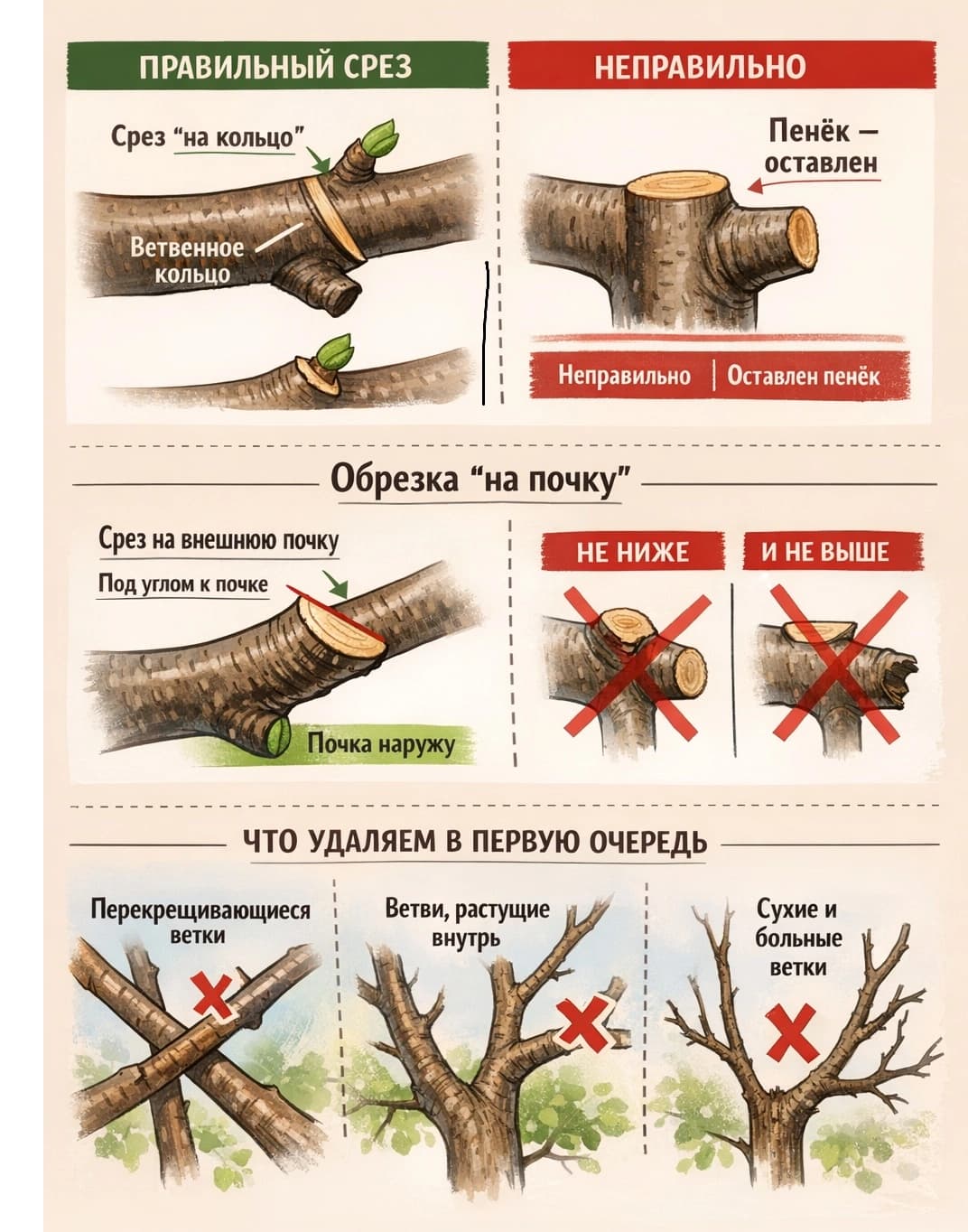 Пришла пора обрезать деревья